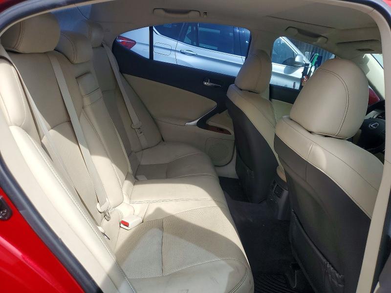 Photo 10 from auction – 2009 LEXUS IS with VIN JTHCK262095030738