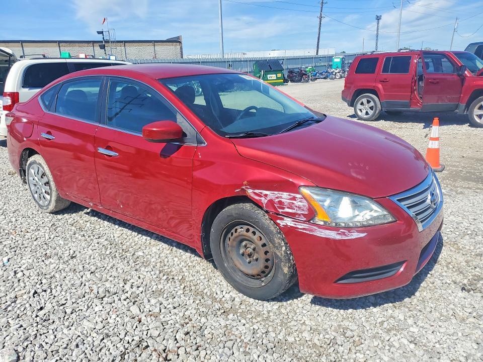 Photo 4 from auction – 2014 NISSAN SENTRA with VIN 3N1AB7AP7EL676218
