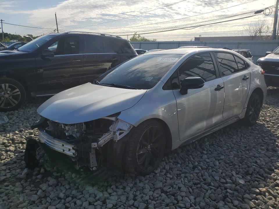 TOYOTA COROLLA 2022 с VIN 5YFS4MCE6NP133354 - Снимка от търг