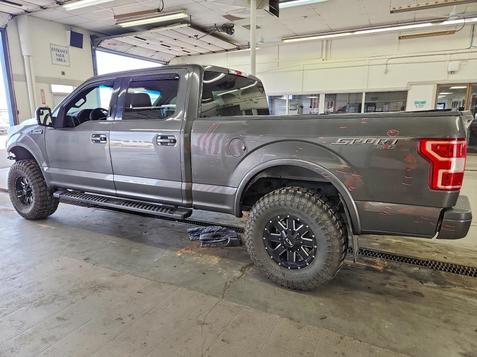 Photo 2 from auction – 2018 FORD F150 with VIN 1FTFW1E51JKD75744