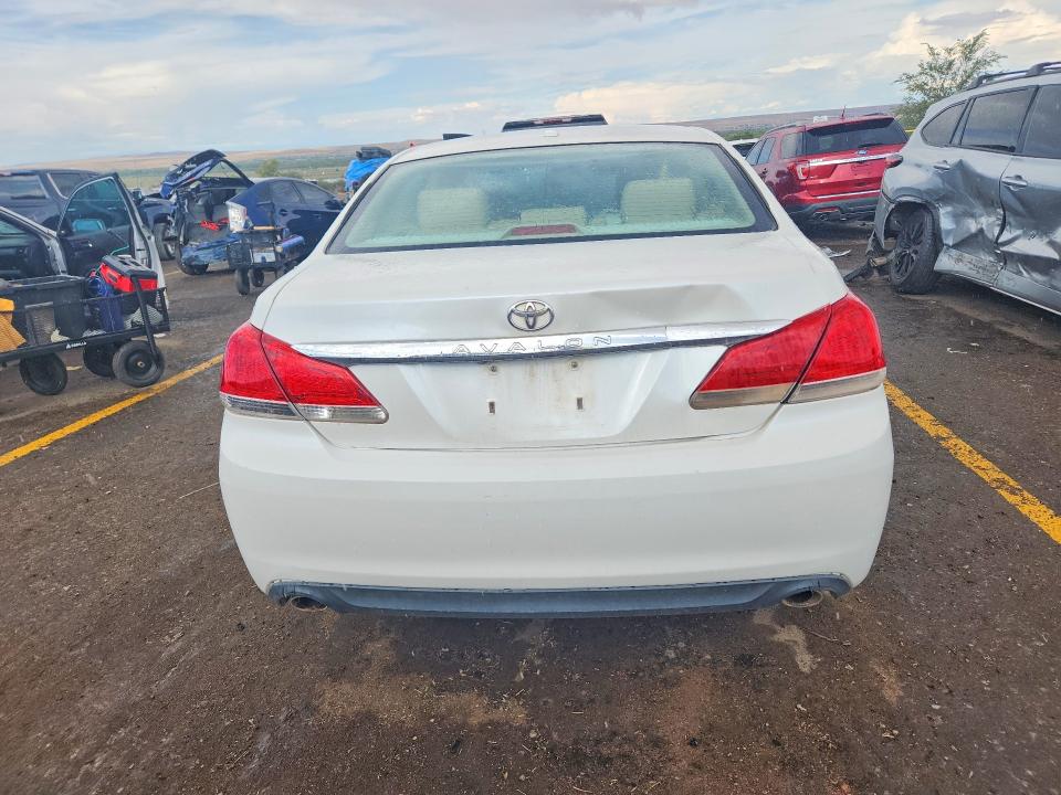 Photo 6 from auction – 2012 TOYOTA AVALON with VIN 4T1BK3DB3CU461282