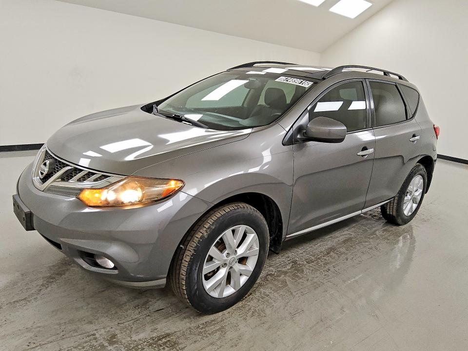 NISSAN MURANO 2014 с VIN JN8AZ1MU1EW419433 - Снимка от търг