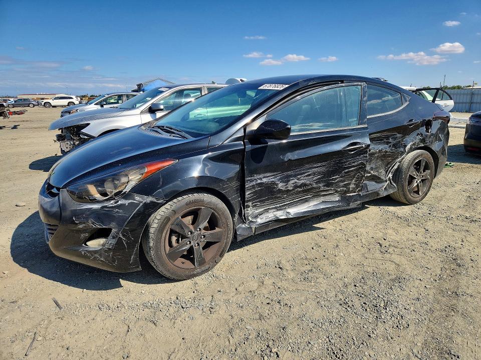 HYUNDAI ELANTRA 2013 с VIN KMHDH4AE1DU847874 - Снимка от търг