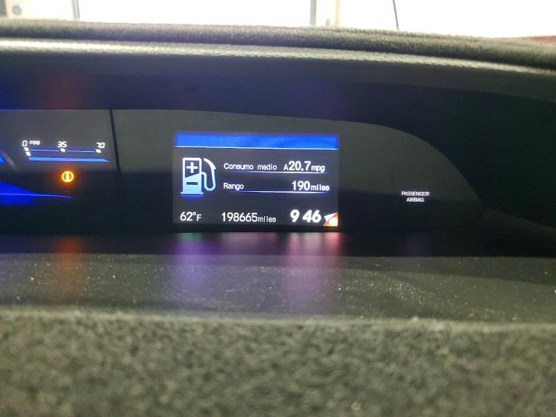 Снимка 9 от търг – 2013 HONDA CIVIC с VIN 2HGFB2F55DH561252