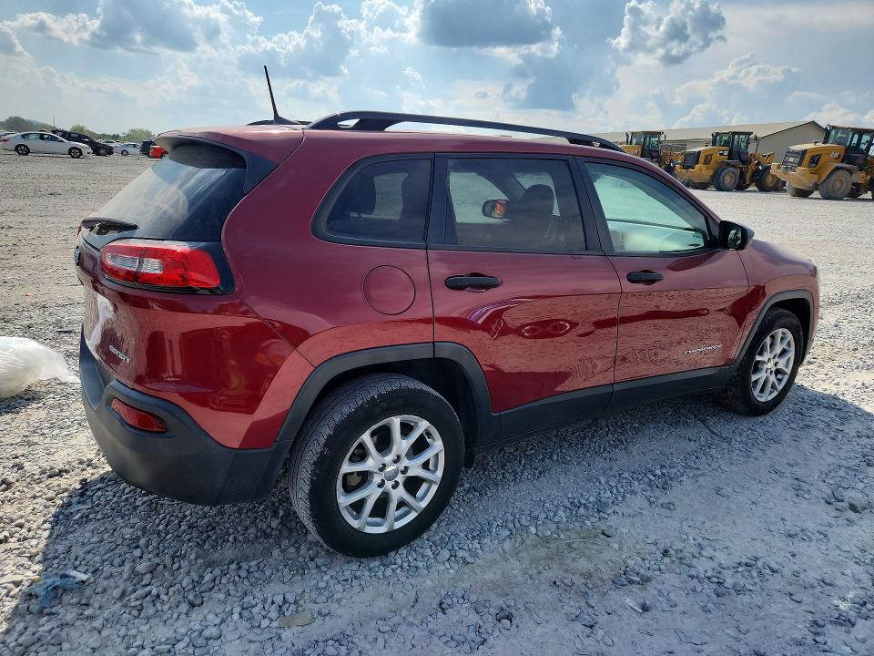 Photo 3 from auction – 2017 JEEP CHEROKEE with VIN 1C4PJLAB1HW662627