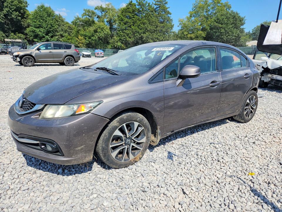 HONDA CIVIC 2013 with VIN 2HGFB2F97DH506255 - Photo from auction
