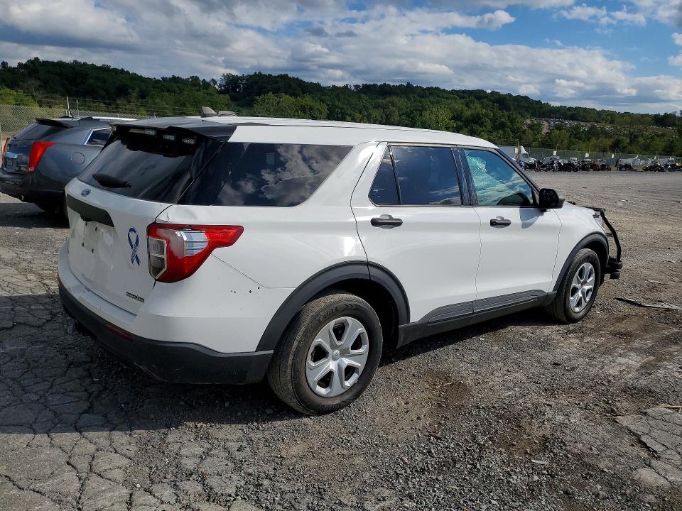 Photo 3 from auction – 2021 FORD EXPLORER with VIN 1FM5K8AB5MGA42218