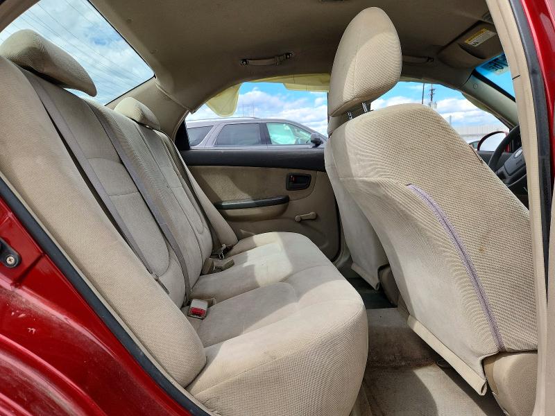 Photo 10 from auction – 2005 KIA SPECTRA with VIN KNAFE121755205006