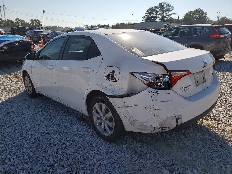 Photo 2 from auction – 2014 TOYOTA COROLLA with VIN 2T1BURHE1EC193208
