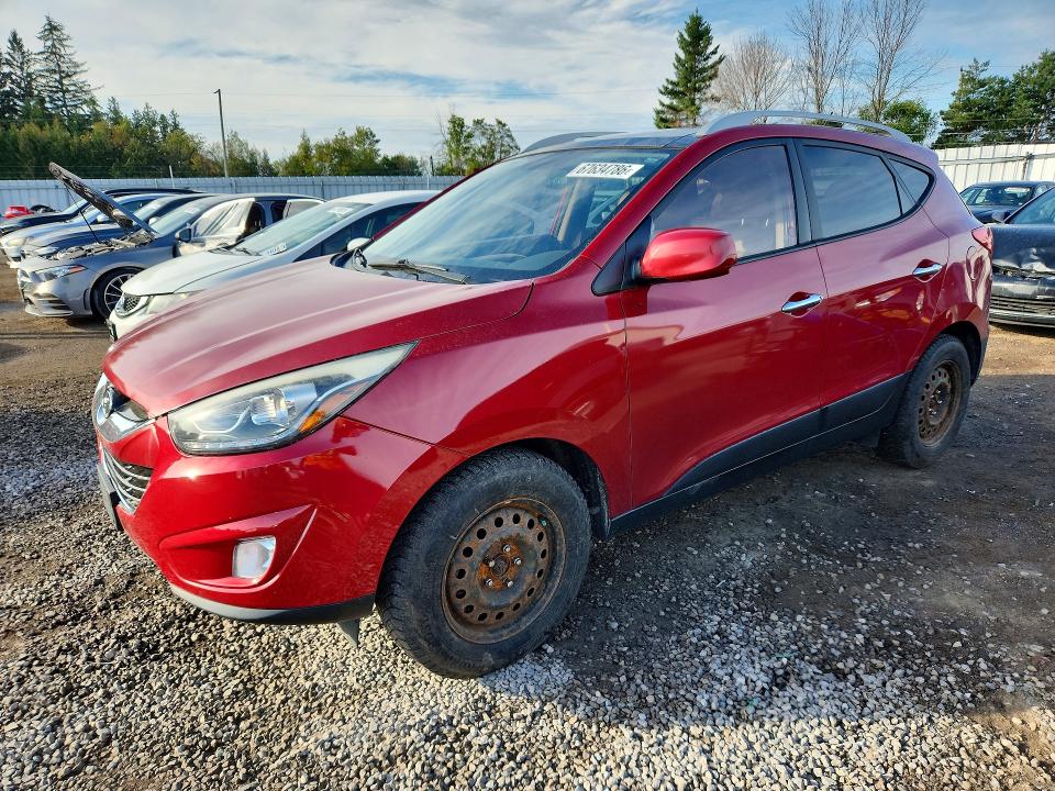 HYUNDAI TUCSON 2014 с VIN KM8JUCAGXEU822600 - Снимка от търг