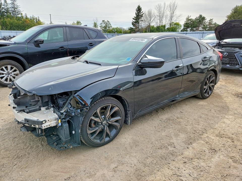 HONDA CIVIC 2019 with VIN 2HGFC2F7XKH016157 - Photo from auction
