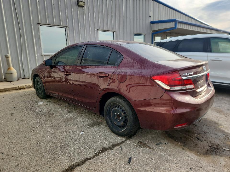 Фото 2 с аукциона – 2015 HONDA CIVIC с VIN 2HGFB2F58FH508628