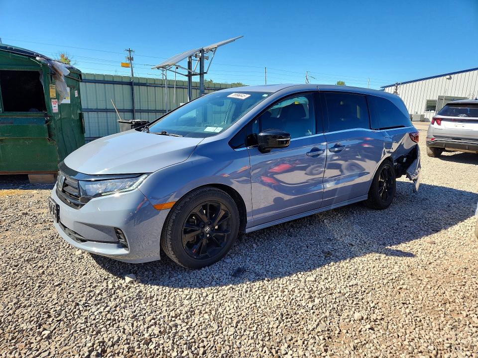 Photo 1 from auction – 2023 HONDA ODYSSEY with VIN 5FNRL6H79PB011321