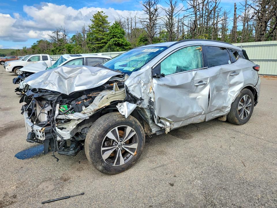 NISSAN MURANO 2020 with VIN 5N1AZ2BS4LN161653 - Photo from auction