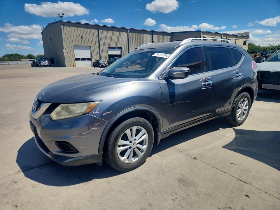 NISSAN ROGUE 2015 with VIN KNMAT2MT0FP575002 - Photo from auction