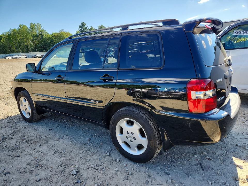 Photo 2 from auction – 2007 TOYOTA HIGHLANDER with VIN JTEEP21A270215616