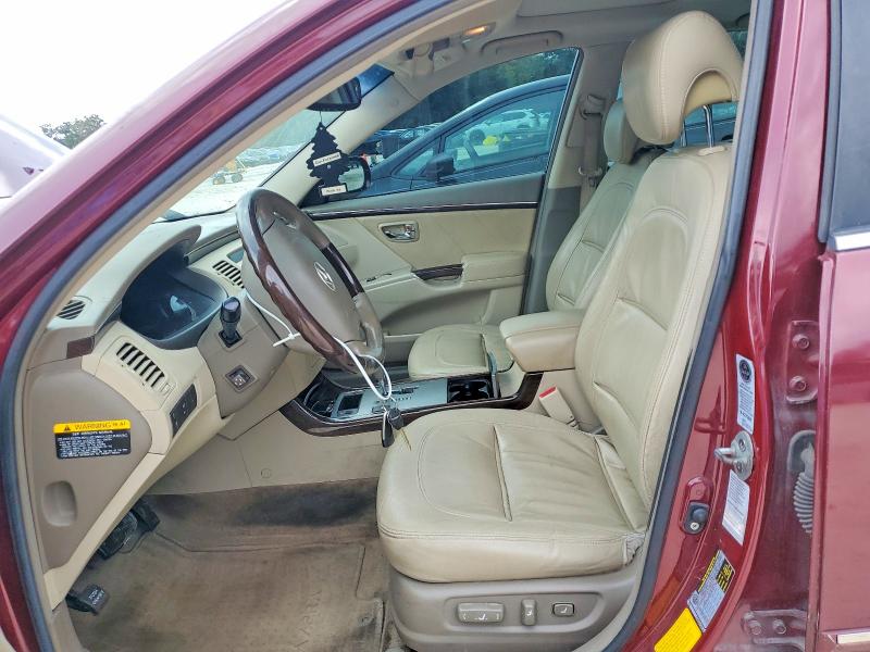 Photo 7 from auction – 2010 HYUNDAI AZERA with VIN KMHFC4DFXAA450849
