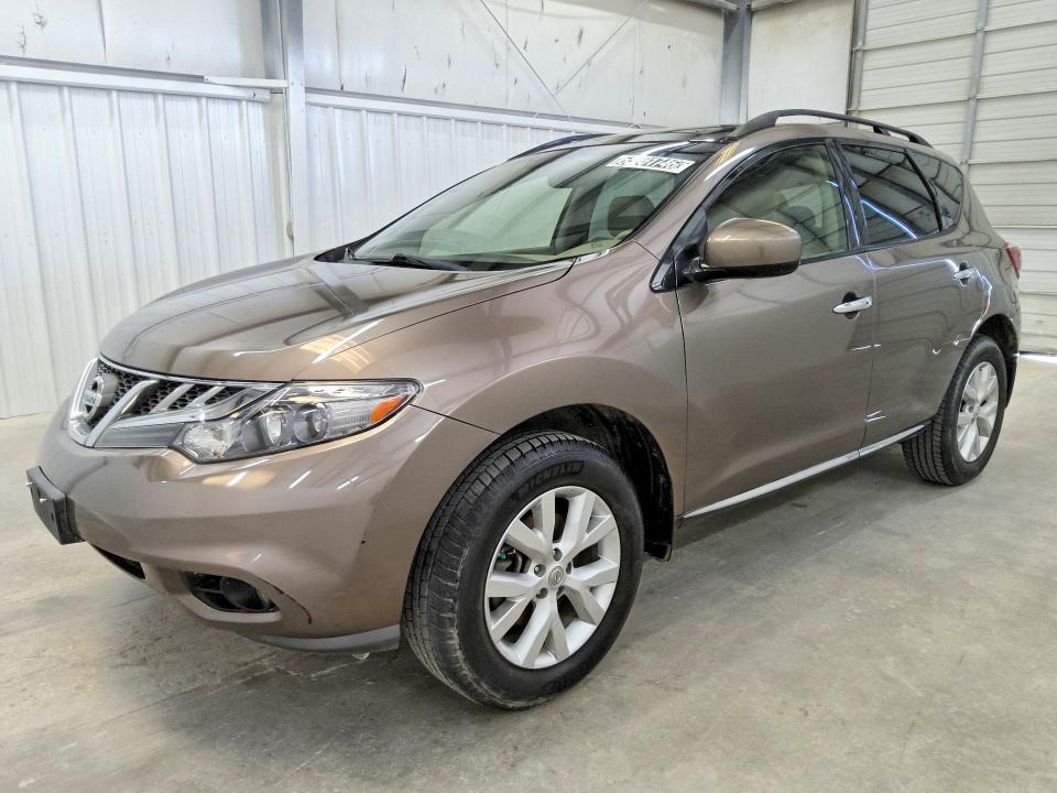 NISSAN MURANO 2014 с VIN JN8AZ1MU1EW400798 - Снимка от търг