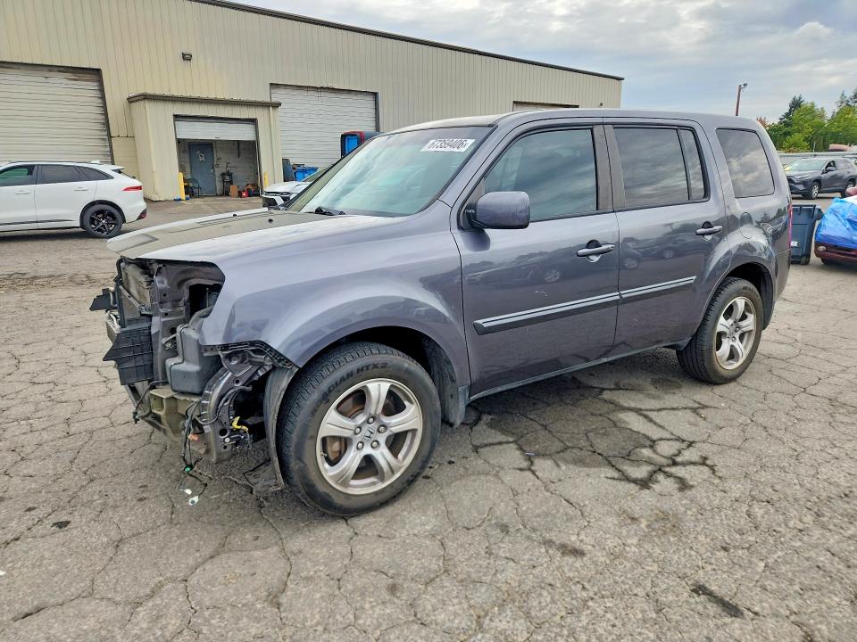 HONDA PILOT 2014 с VIN 5FNYF4H55EB034422 - Снимка от търг