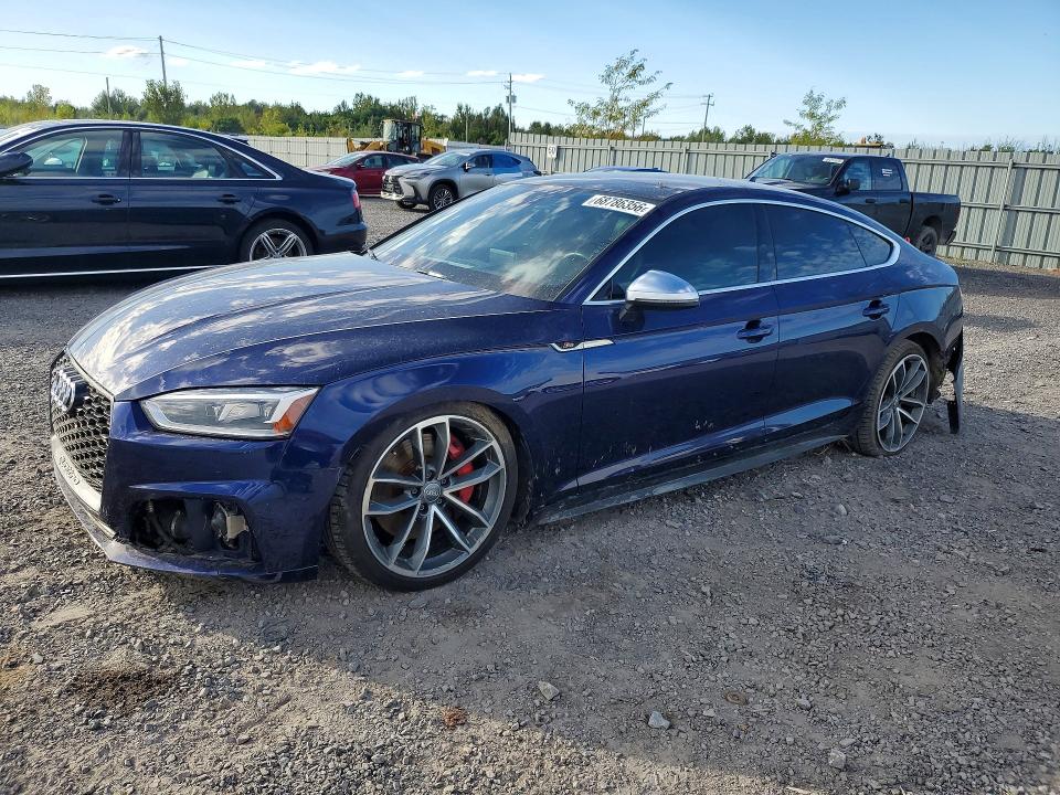 AUDI S5 2018 with VIN WAUC4CF54JA009556 - Photo from auction