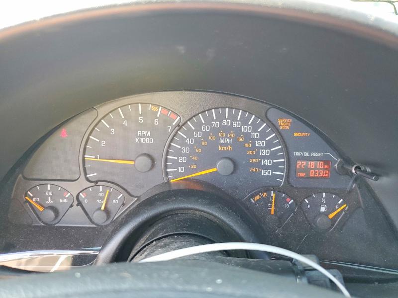 Photo 9 from auction – 2000 PONTIAC FIREBIRD with VIN 2G2FV22G6Y2164420