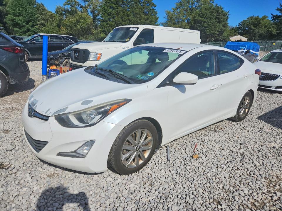 HYUNDAI ELANTRA 2016 with VIN 5NPDH4AE1GH655079 - Photo from auction