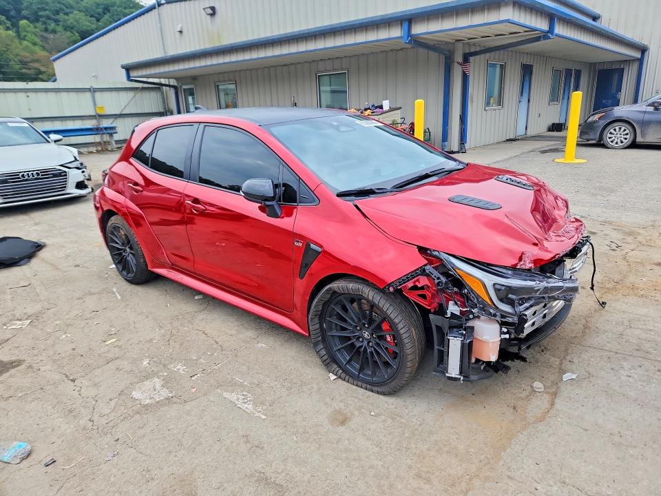 Photo 4 from auction – 2025 TOYOTA GR COROLLA with VIN JTNABAAE1SA019714
