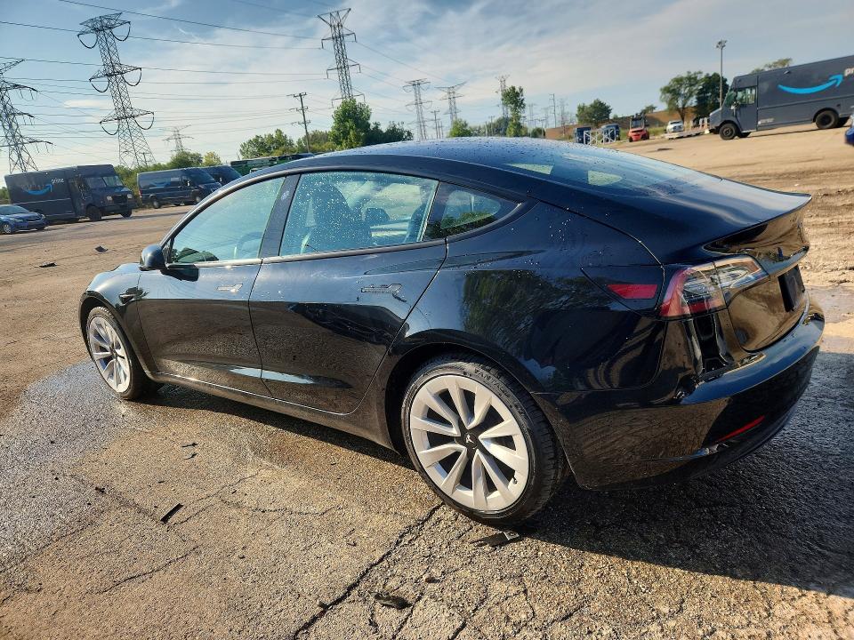 صورة رقم 2 من المزاد - 2022 TESLA MODEL 3 مع VIN 5YJ3E1EA0NF288813