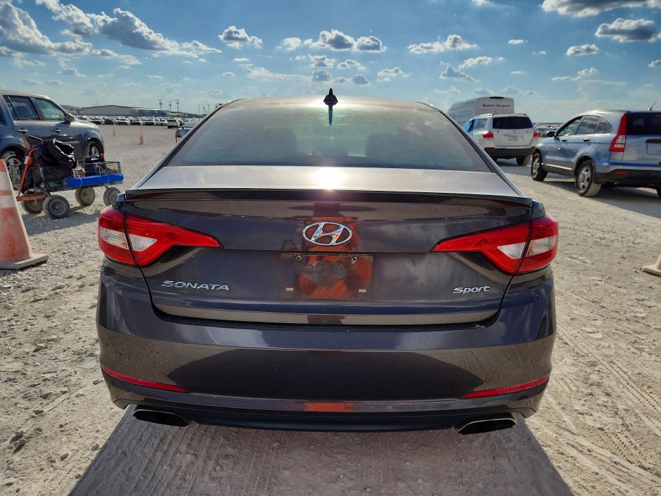 Photo 6 from auction – 2017 HYUNDAI SONATA with VIN 5NPE34AFXHH458201