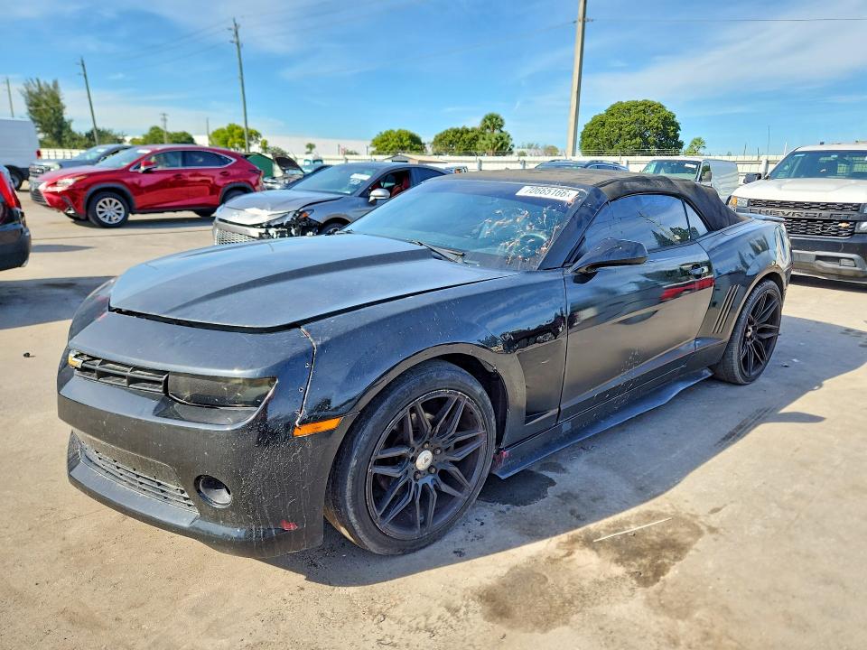CHEVROLET CAMARO 2015 с VIN 2G1FD3D33F9202746 - Снимка от търг