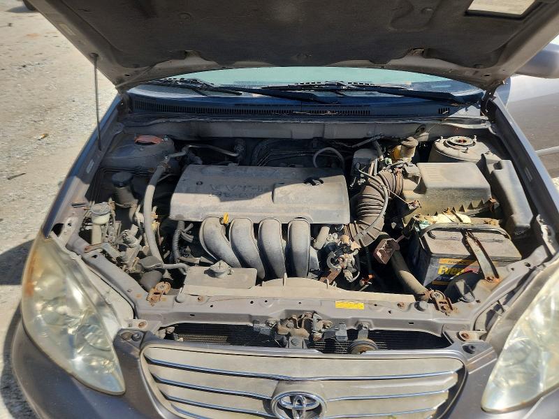 Photo 11 from auction – 2004 TOYOTA COROLLA with VIN 2T1BR38E84C180727