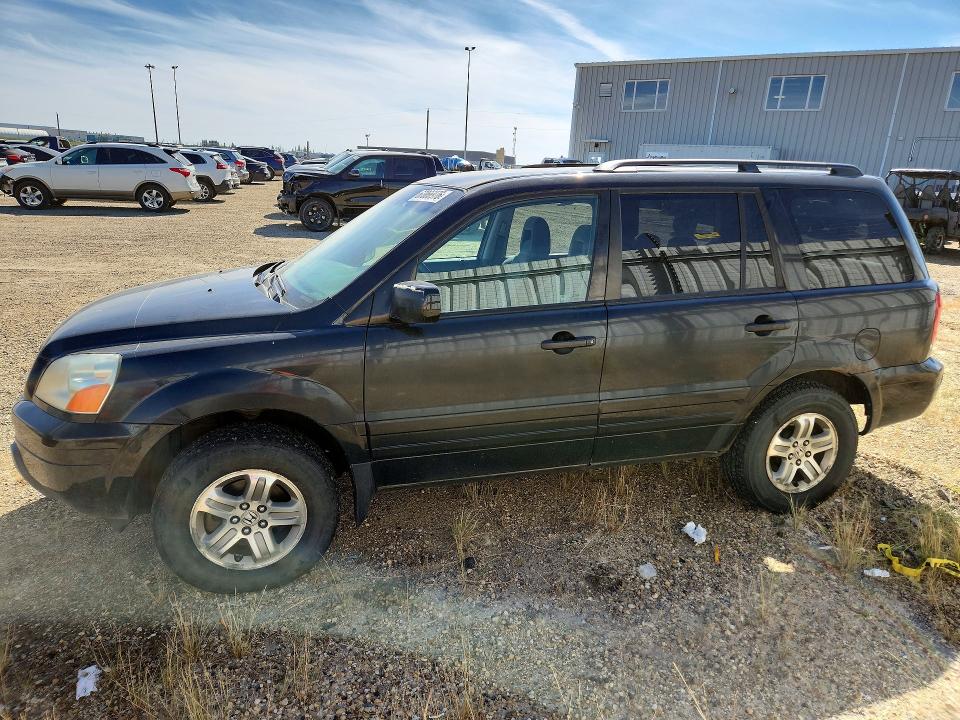 HONDA PILOT 2005 с VIN 2HKYF18495H003567 - Фото с аукциона