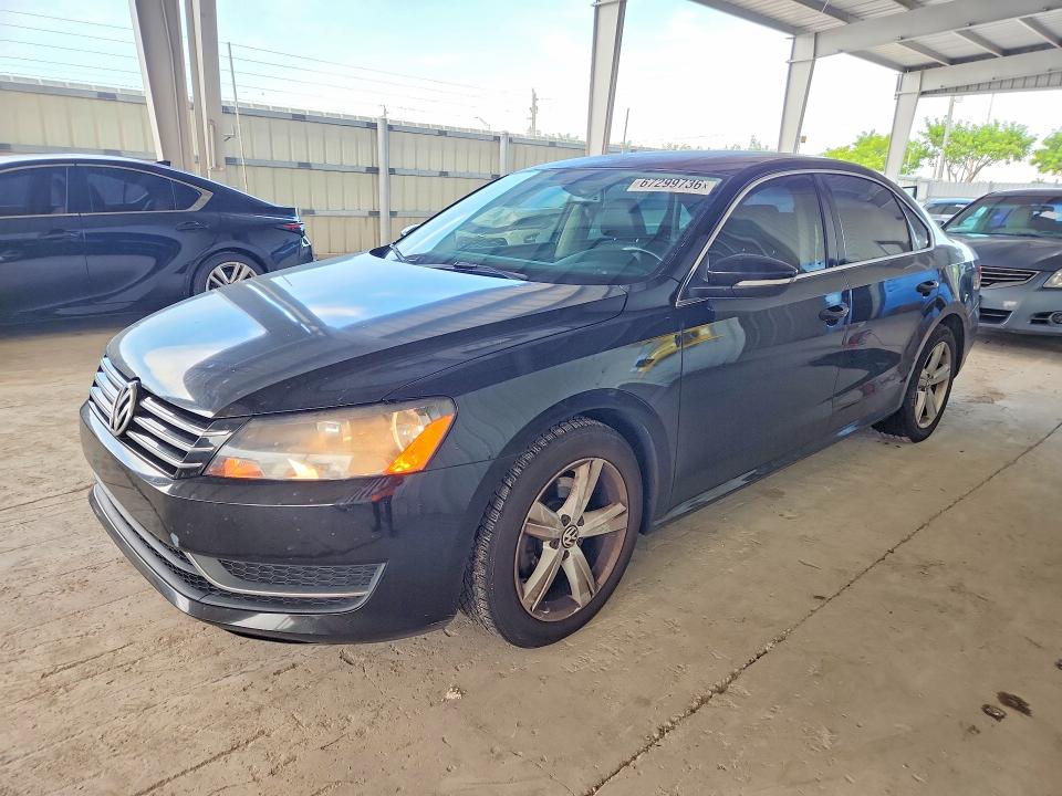 VOLKSWAGEN PASSAT 2012 with VIN 1VWBP7A30CC052282 - Photo from auction