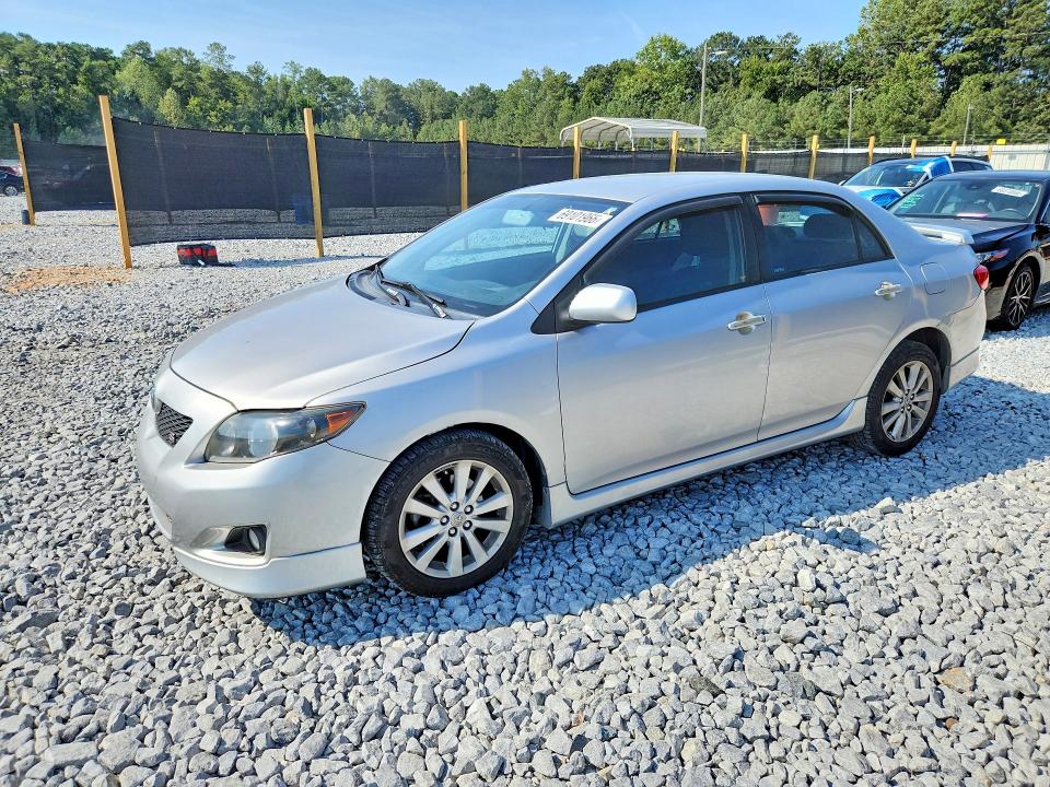 TOYOTA COROLLA 2010 with VIN 1NXBU4EE5AZ267844 - Photo from auction