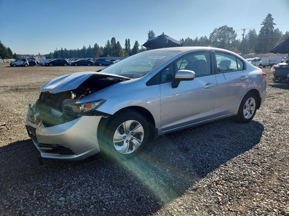Photo 1 from auction – 2015 HONDA CIVIC with VIN 19XFB2F50FE282112