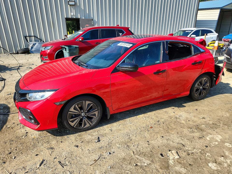 Photo 1 from auction – 2018 HONDA CIVIC with VIN SHHFK7H58JU420037