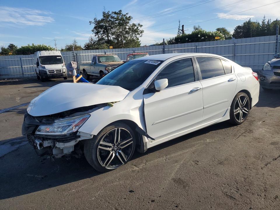 HONDA ACCORD 2016 with VIN 1HGCR2F55GA144490 - Photo from auction