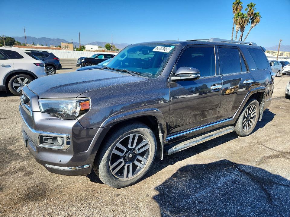 TOYOTA 4RUNNER 2017 с VIN JTEZU5JR0H5163361 - Фото с аукциона