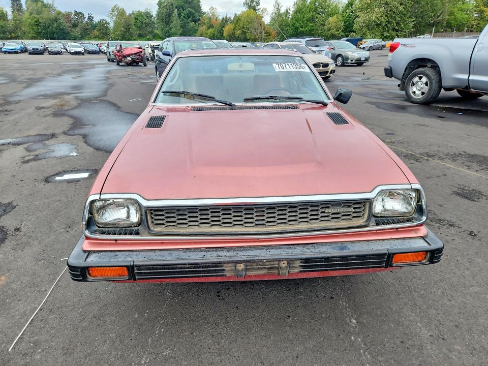 Photo 5 from auction – 1979 HONDA PRELUDE with VIN SNF1004944