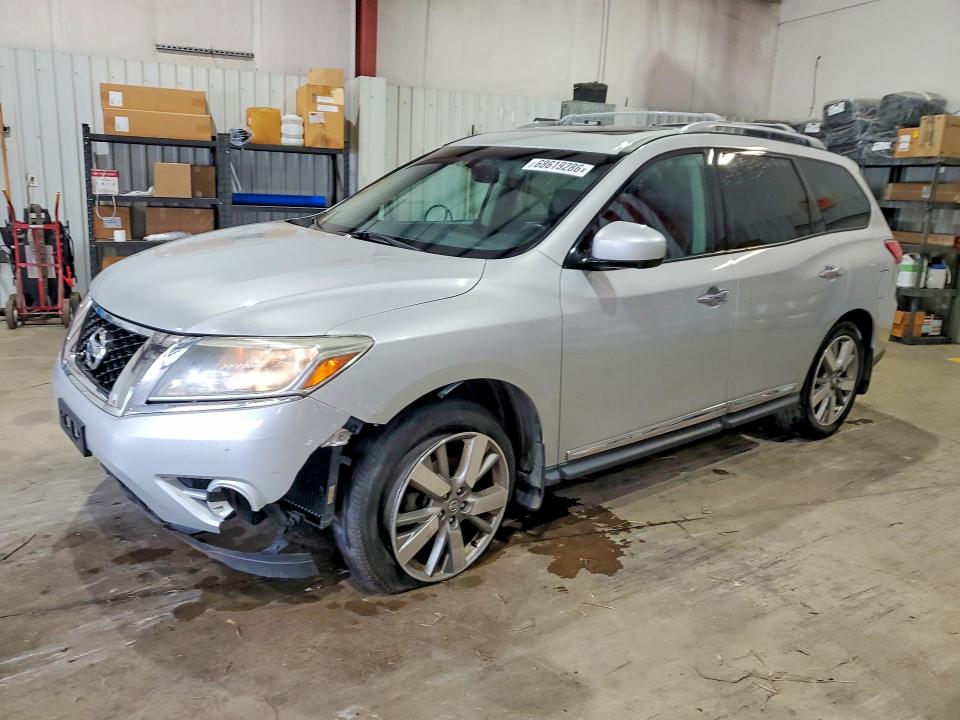 Photo 1 from auction – 2013 NISSAN PATHFINDER with VIN 5N1AR2MN8DC650478