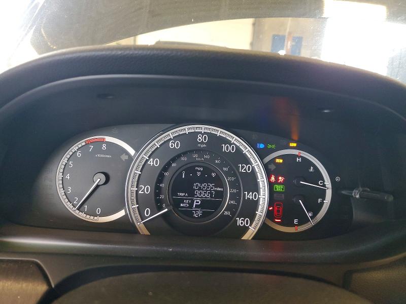 Photo 9 from auction – 2014 HONDA ACCORD with VIN 1HGCR2F89EA160652