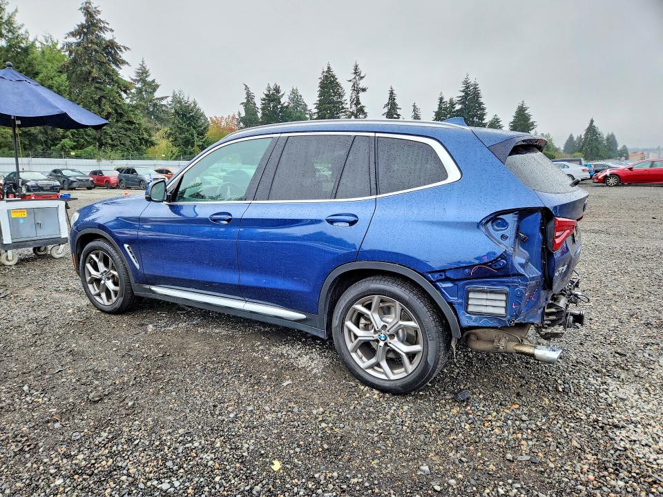 Photo 2 from auction – 2021 BMW X3 with VIN 5UXTY5C02M9F31766