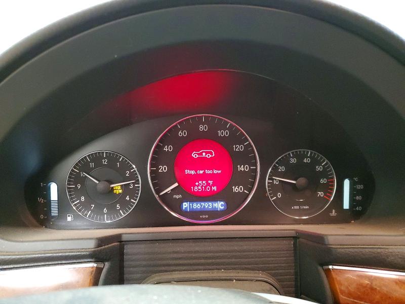 Photo 9 from auction – 2005 MERCEDES-BENZ E-CLASS E500 with VIN WDBUH83J05X165914