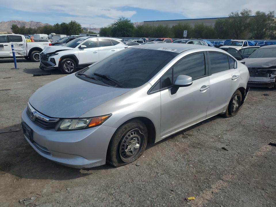 HONDA CIVIC 2012 с VIN 2HGFB2F53CH518835 - Снимка от търг