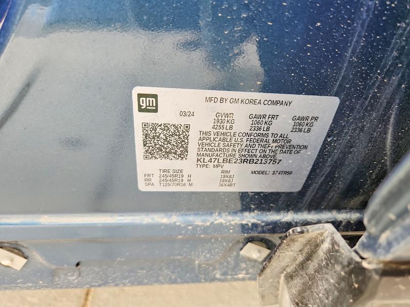 Photo 14 from auction – 2024 BUICK ENVISTA with VIN KL47LBE23RB213757