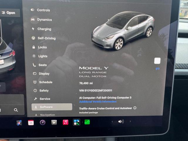 Фото 8 с аукциона – 2021 TESLA MODEL Y с VIN 5YJYGDEE2MF200511