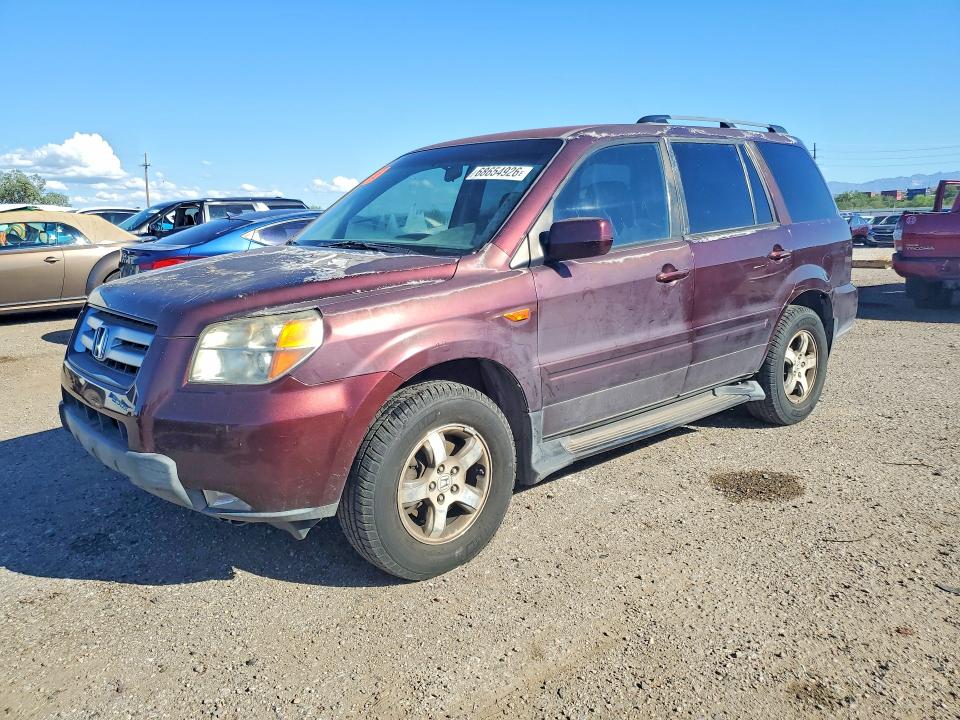 Снимка 1 от търг – 2008 HONDA PILOT с VIN 5FNYF18498B020811