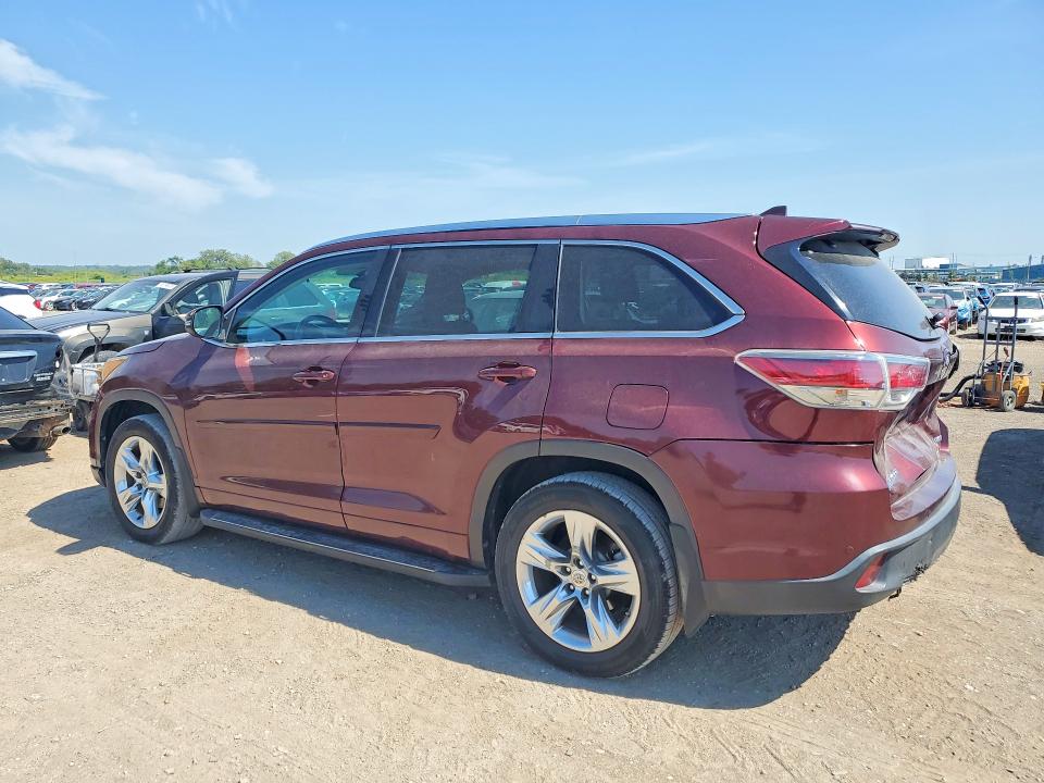 Снимка 2 от търг – 2014 TOYOTA HIGHLANDER с VIN 5TDYKRFH4ES016852