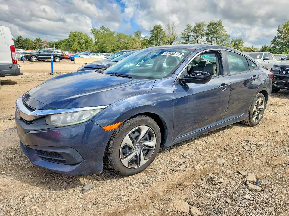 Photo 1 from auction – 2016 HONDA CIVIC with VIN 19XFC2F57GE044305