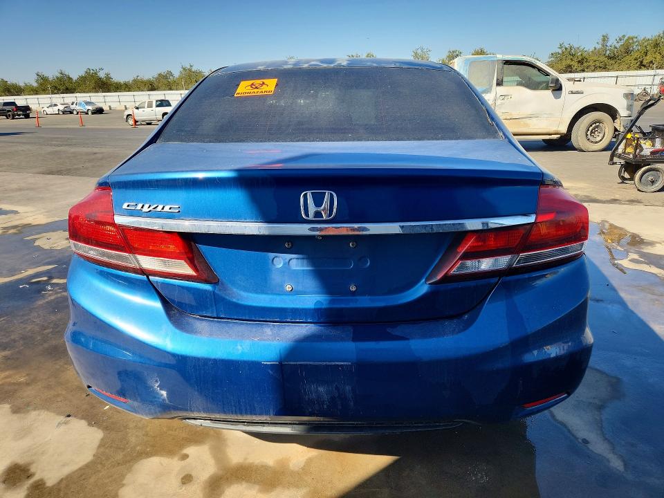 Снимка 6 от търг – 2014 HONDA CIVIC с VIN 2HGFB2F51EH511630